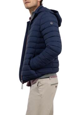 Veste matelassée bleu marine El Ganso pour homme.