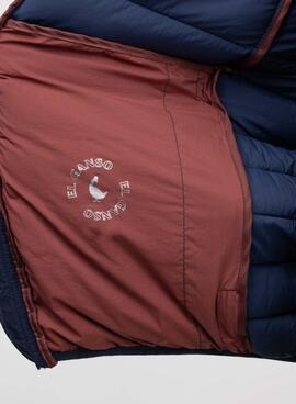 Veste matelassée bleu marine El Ganso pour homme.