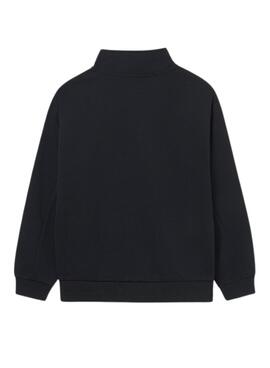 Veste Mayoral en tricot smart noir pour garçon