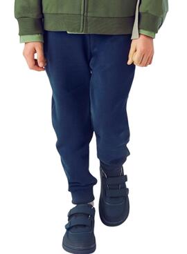 Survêtement Mayoral trois pièces vert et bleu marine pour garçon