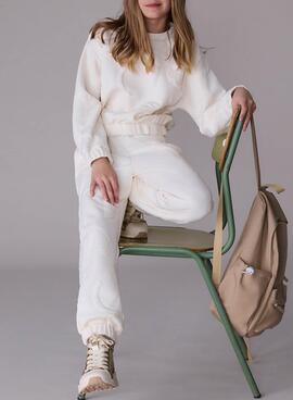 Survêtement rembourré beige Mayoral pour fille