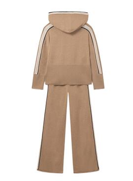 Ensemble Mayoral Tricot camel pour fille.