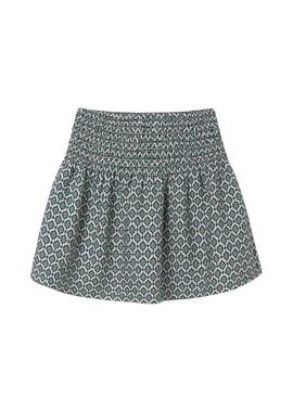 Mini jupe Mayoral à motif bleu pour fille