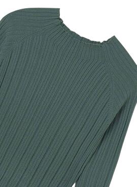 T-shirt Mayoral Tricot verte pour fille