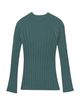 T-shirt Mayoral Tricot verte pour fille