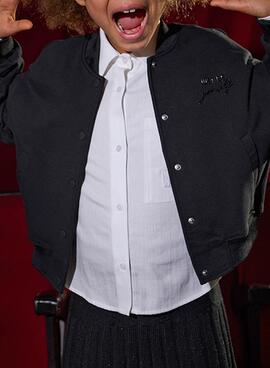 Bomber Mayoral noir pour fille