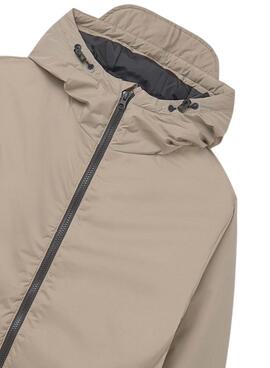 Parka Mayoral Caliza beige pour garçon