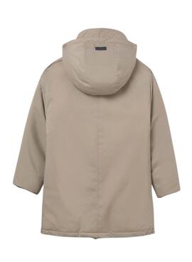 Parka Mayoral Caliza beige pour garçon