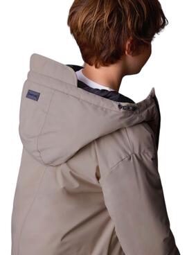 Parka Mayoral Caliza beige pour garçon
