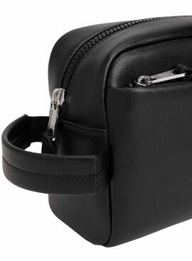 Nécessaire Tommy Jeans avec logo linéaire noir pour homme