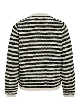 Veste Vila Rita noire et blanche pour femme