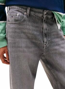 Jean Tommy Jeans Sonny gris pour homme