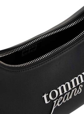Sac à main Tommy Jeans Bold Script noir pour femme