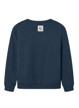 Sweatshirt Name It Nello bleu marine pour garçon