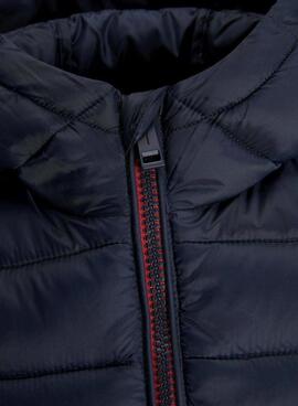 Gilet Jack and Jones Bradley bleu marine pour enfant.