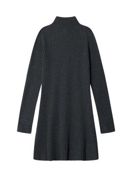 Robe Pepe Jeans Brielenne gris pour fille