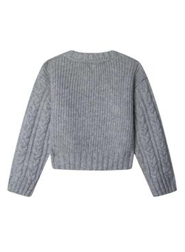 Maillot Pepe Jeans Baela gris pour fille