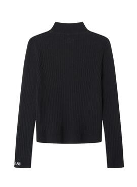 Maillot Pepe Jeans Brielle noir pour fille