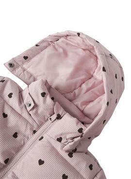 Veste matelassée Name It Monday rose pour fille