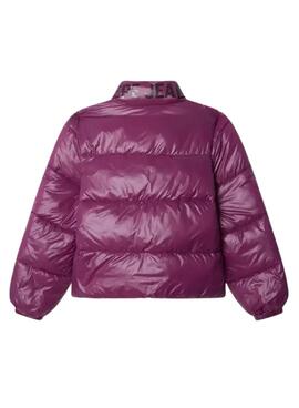 Veste matelassée violette pour fille Pepe Jeans Essie