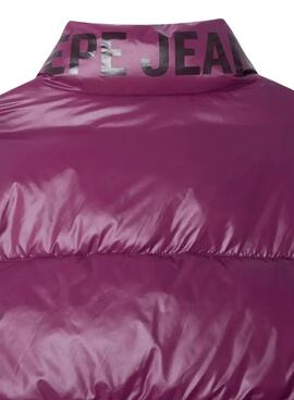 Veste matelassée violette pour fille Pepe Jeans Essie