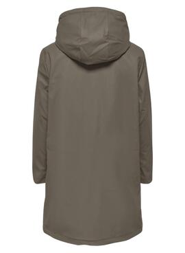 Imperméable Only Sally noir pour femme