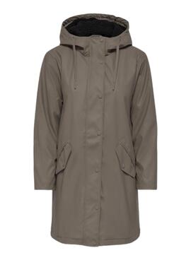 Imperméable Only Sally noir pour femme