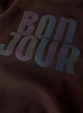 Sweatshirt Name It Randall marron pour garçon