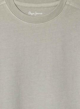 T-shirt Pepe Jeans Tommas gris pour enfant