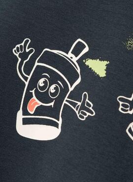 Maillot Name It Nova bleu marine pour garçon