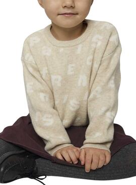 Maillot Name It Foline beige pour fille