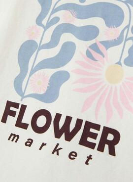 Maillot Name It Foslina blanc pour fille