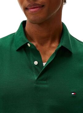 Polo Tommy Hilfiger 1985 vert pour homme