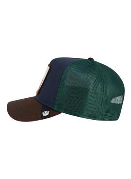 Casquette Goorin Bros Girafe bleue et verte pour homme
