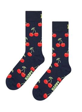 Ensemble cadeau de trois paires de chaussettes Happy Socks pour femme et homme.