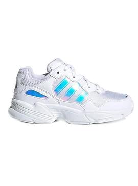 Baskets Adidas Yung-96 Blanc Enfante et Fille