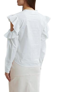 Chemise Vila Vinavaro Blanc