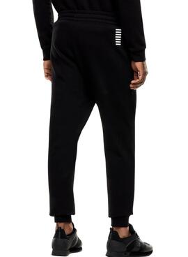 Pantalon Emporio Armani EA7 noir pour homme