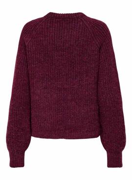 Maillot Only Gila grenat pour femme