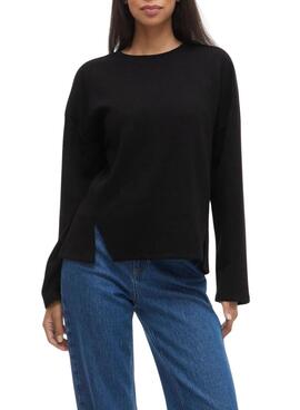 Sudadera Vila Visiffi noir pour femme