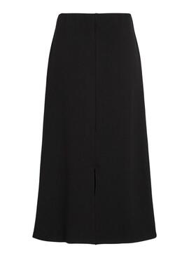 Jupe midi noire Vila Visiffi pour femme