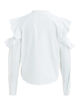 Chemise Vila Vinavaro Blanc