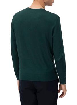 Maillot Le Poulpe Logo de base vert pour homme.