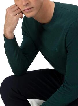 Maillot Le Poulpe Logo de base vert pour homme.