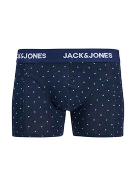 Boxers Jack and Jones Anthony azul pour hommes