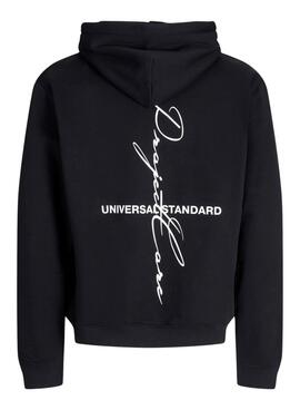 Sweatshirt Jack and Jones Cocover noir pour homme