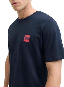 Maillot Jack and Jones Brandy bleu marine pour homme.