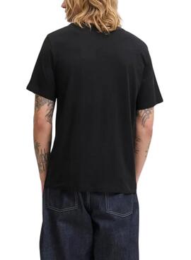 T-shirt Jack and Jones Brandy noir pour homme