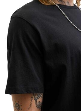 T-shirt Jack and Jones Brandy noir pour homme