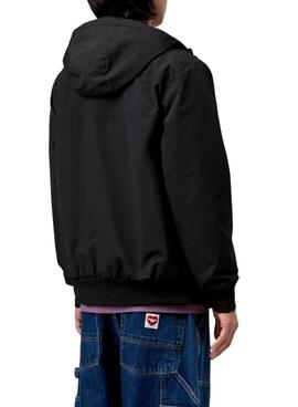 Veste Carhartt Sail à capuche noire pour homme